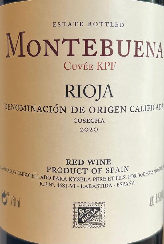 Montebuena 'Cuvee KPF' - Rioja