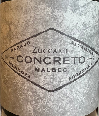 Zuccardi 'Concreto' - Malbec
