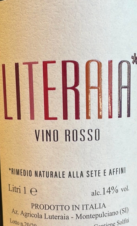 Luteraia  'Literaia' - Rosso  1L