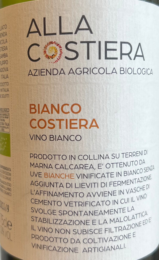 Alla Costiera 'Bianco Costiera'