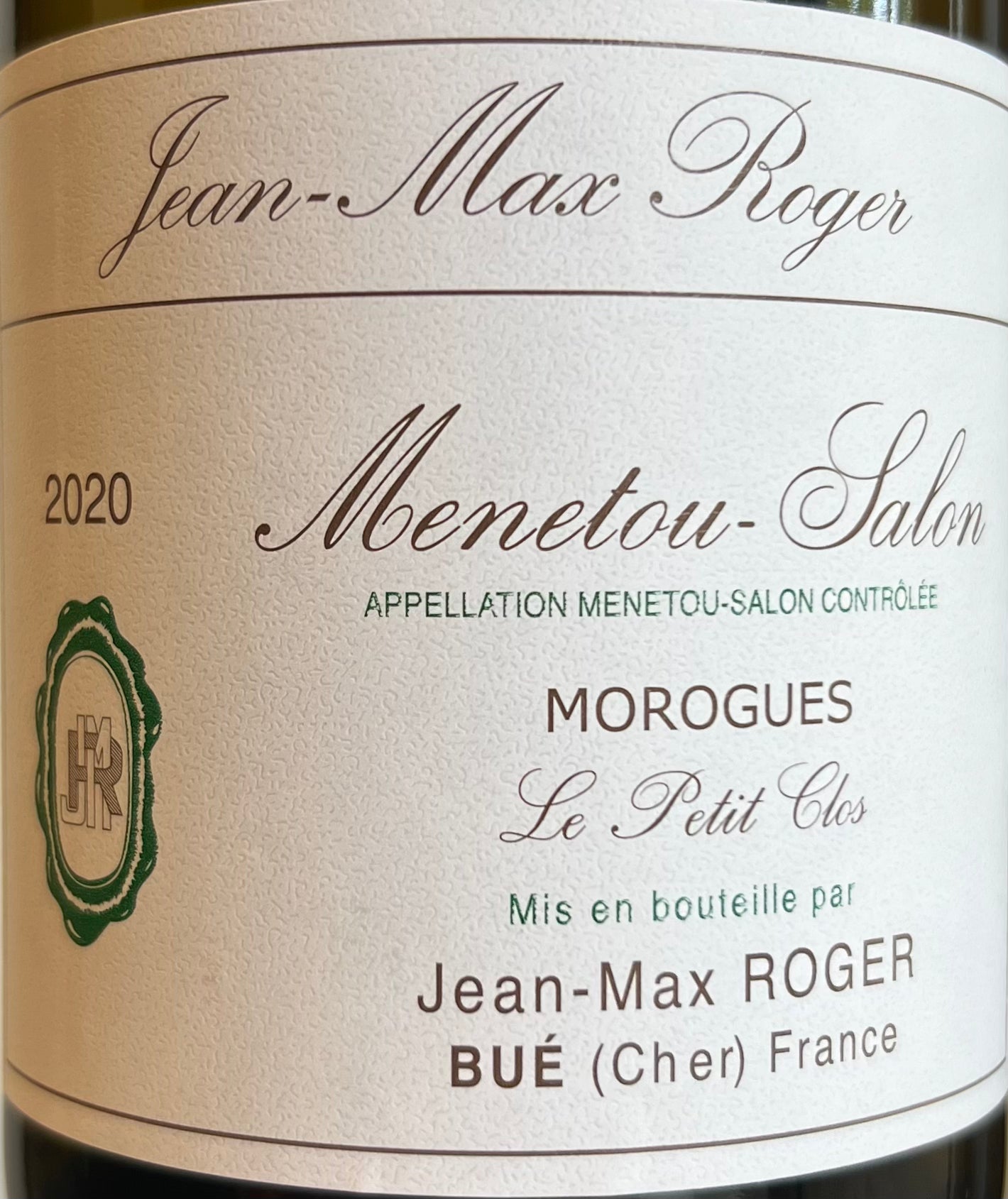 Jean-Max Roger 'Morogues Le Petit Clos' - Menetou-Salon