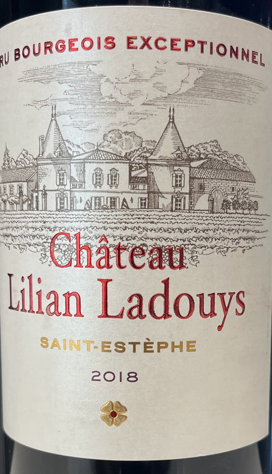 Chateau Lilian Ladouys - Saint-Estephe 2018