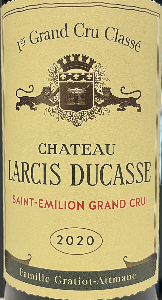 Chateau Larcis Ducasse - Saint Emilion Grand Cru 2020
