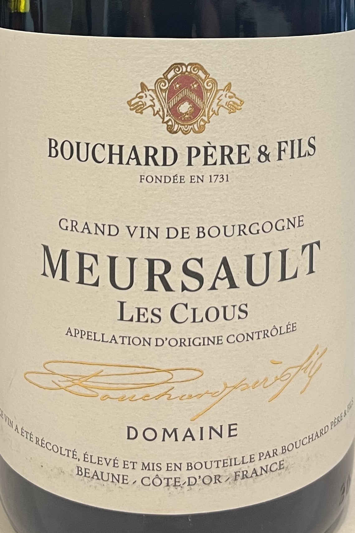 Bouchard Pere & Fils 'Les Clous' - Meursault