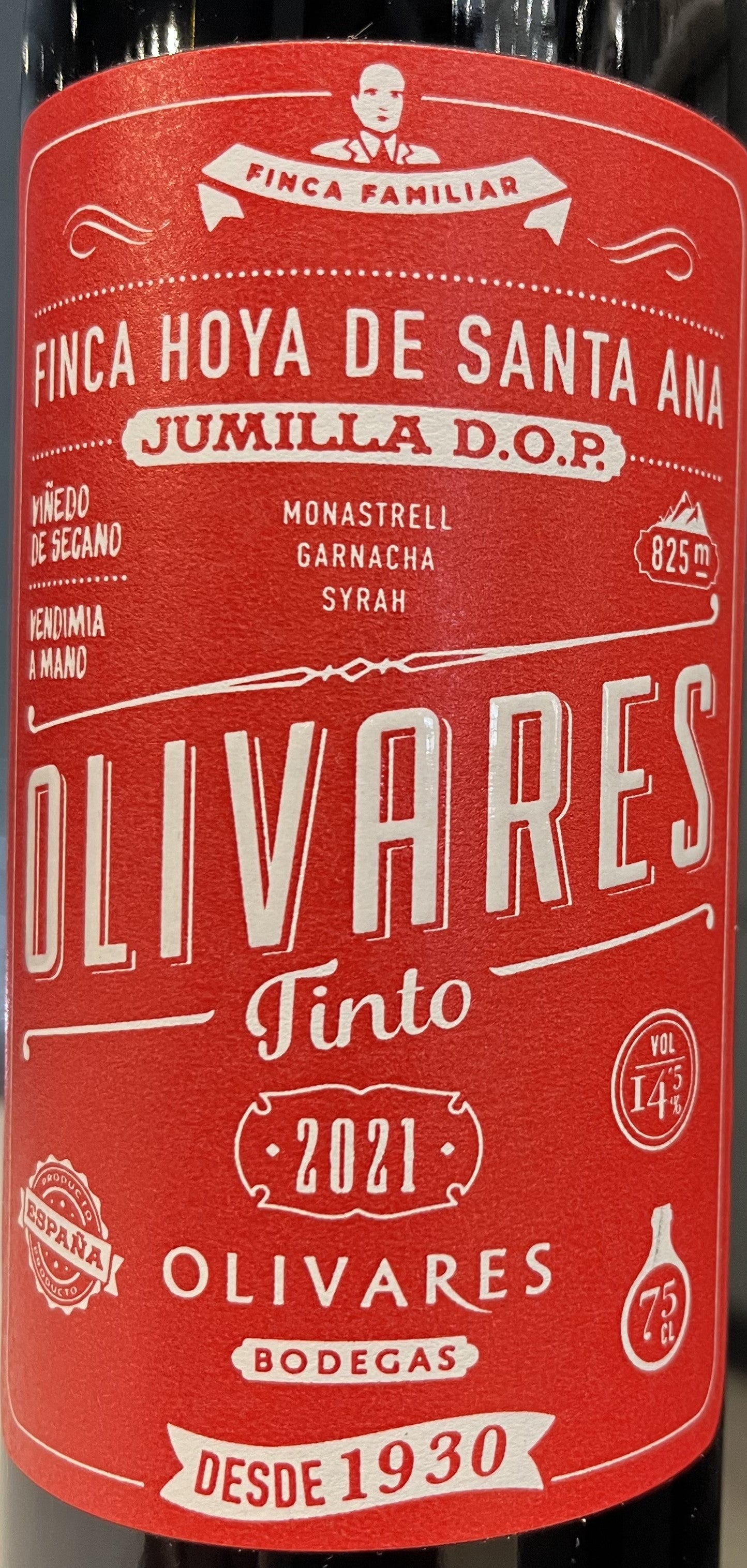 Olivares 'Finca Hoya De Santa Ana' - Red Blend
