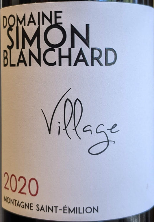 Domaine Simon Blanchard 'Village' - Montagne-Saint-Emilion