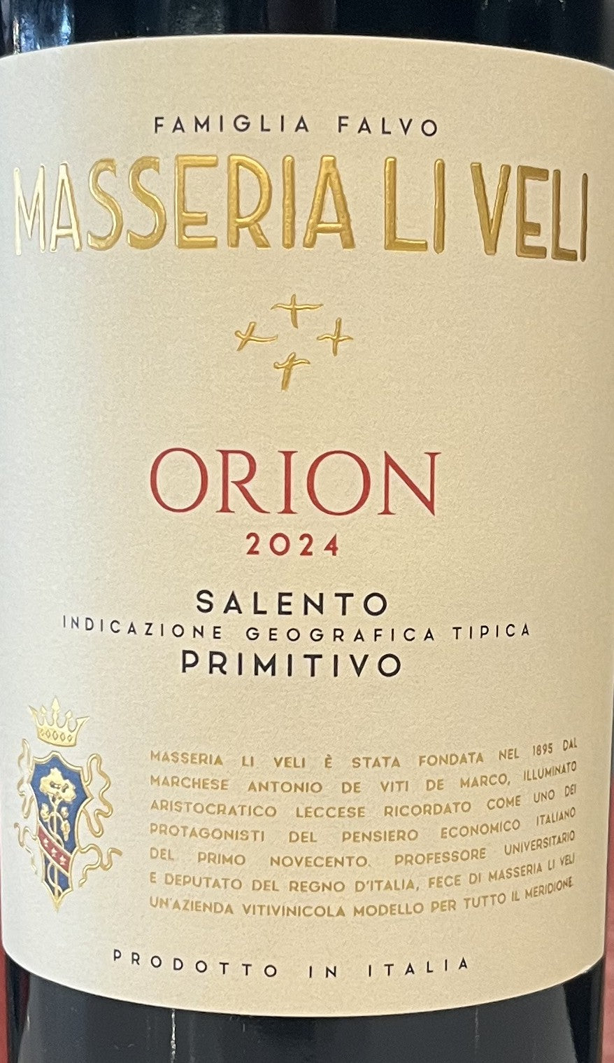 Li Veli 'Orion' - Primitivo