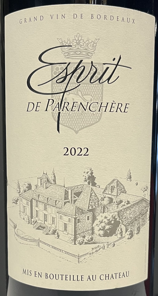 Chateau de Parenchere 'Esprit' - Bordeaux Superieur