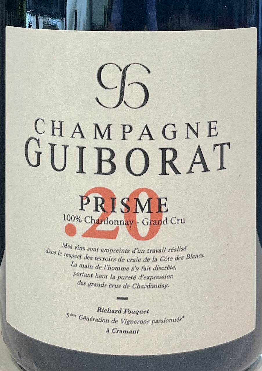 Guiborat 'Prisme' - Blanc de Blancs - Grand Cru Champagne 2020