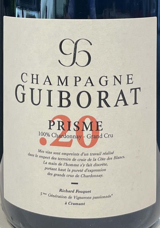 Guiborat 'Prisme' - Blanc de Blancs - Grand Cru Champagne 2020