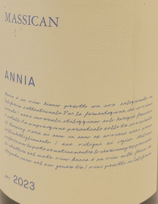 Massican 'Annia' - White Blend - Napa