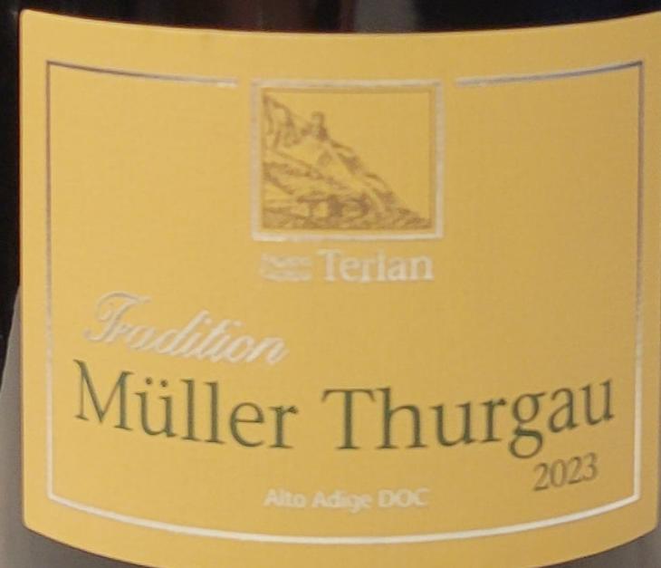 Cantina Terlano 'Tradition' - Muller Thurgau