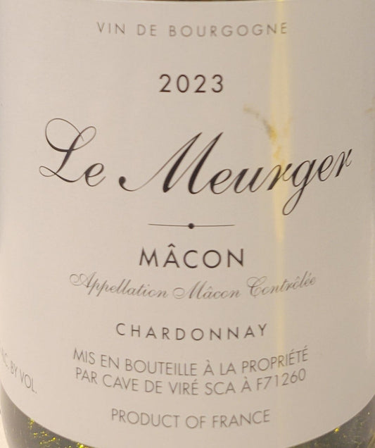 Le Meurger - Macon Chardonnay