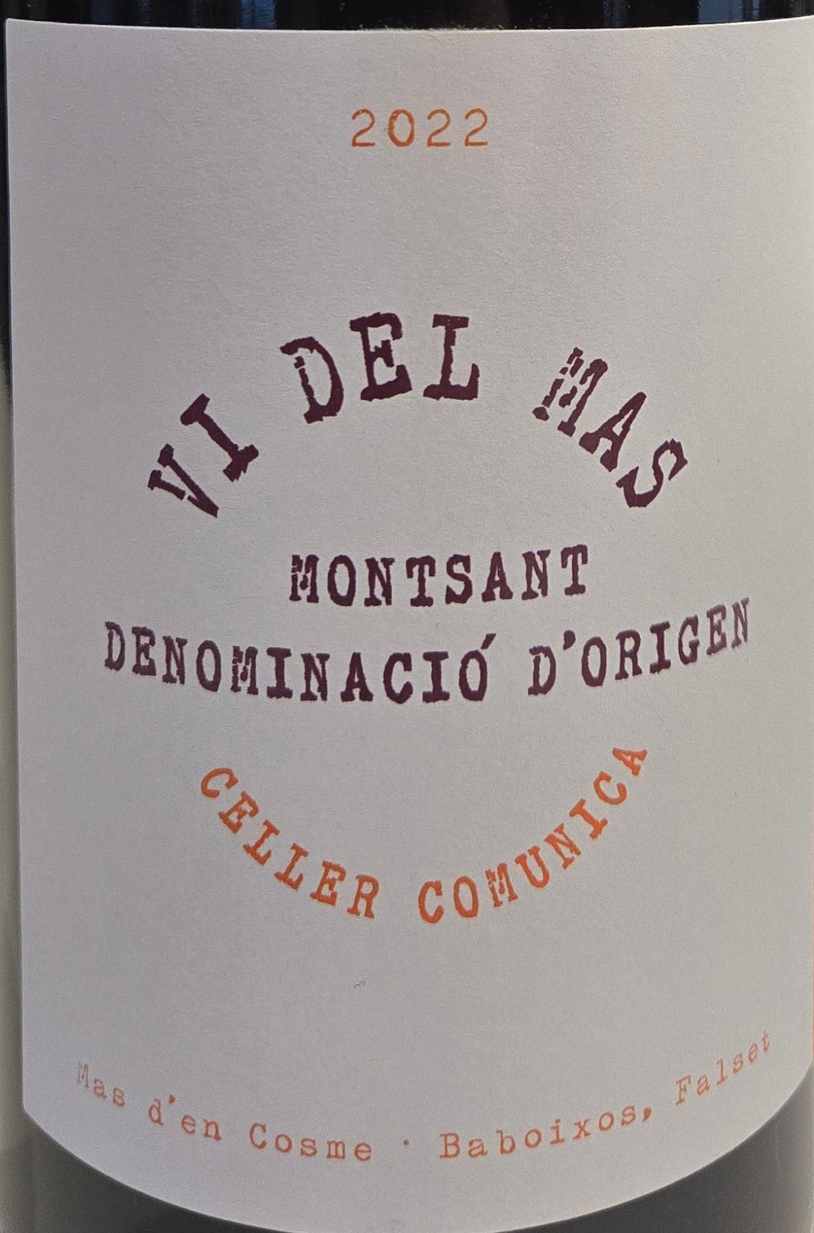Celler Comunica 'Vi del Mas' - Red Blend