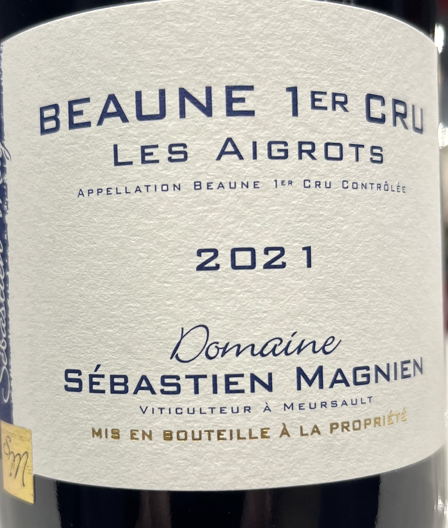 Domaine Sebastien Magnien - Beaune 1er Cru- ‘Les Aigrots’ - Pinot Noir
