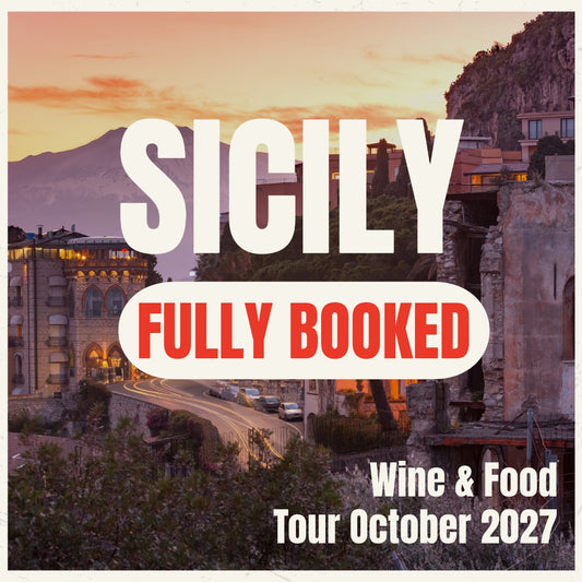 Sicily Wine and Food Tour - October 2027 DEPOSIT