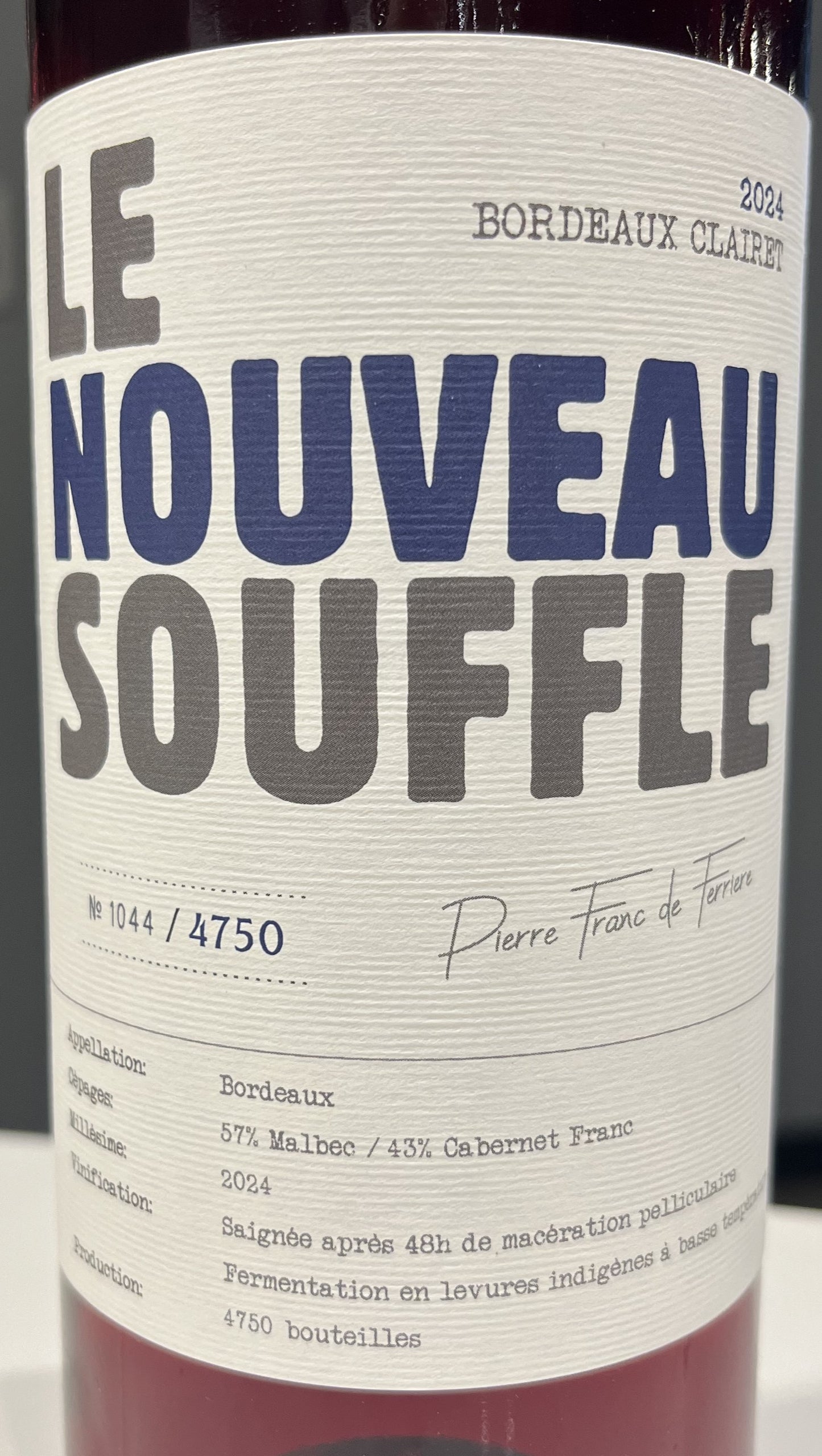 Chateau Carbonneau 'Le Nouveau Souffle' - Red Blend