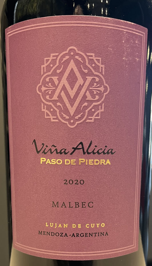 Vina Alicia 'Paso de Piedra' - Malbec