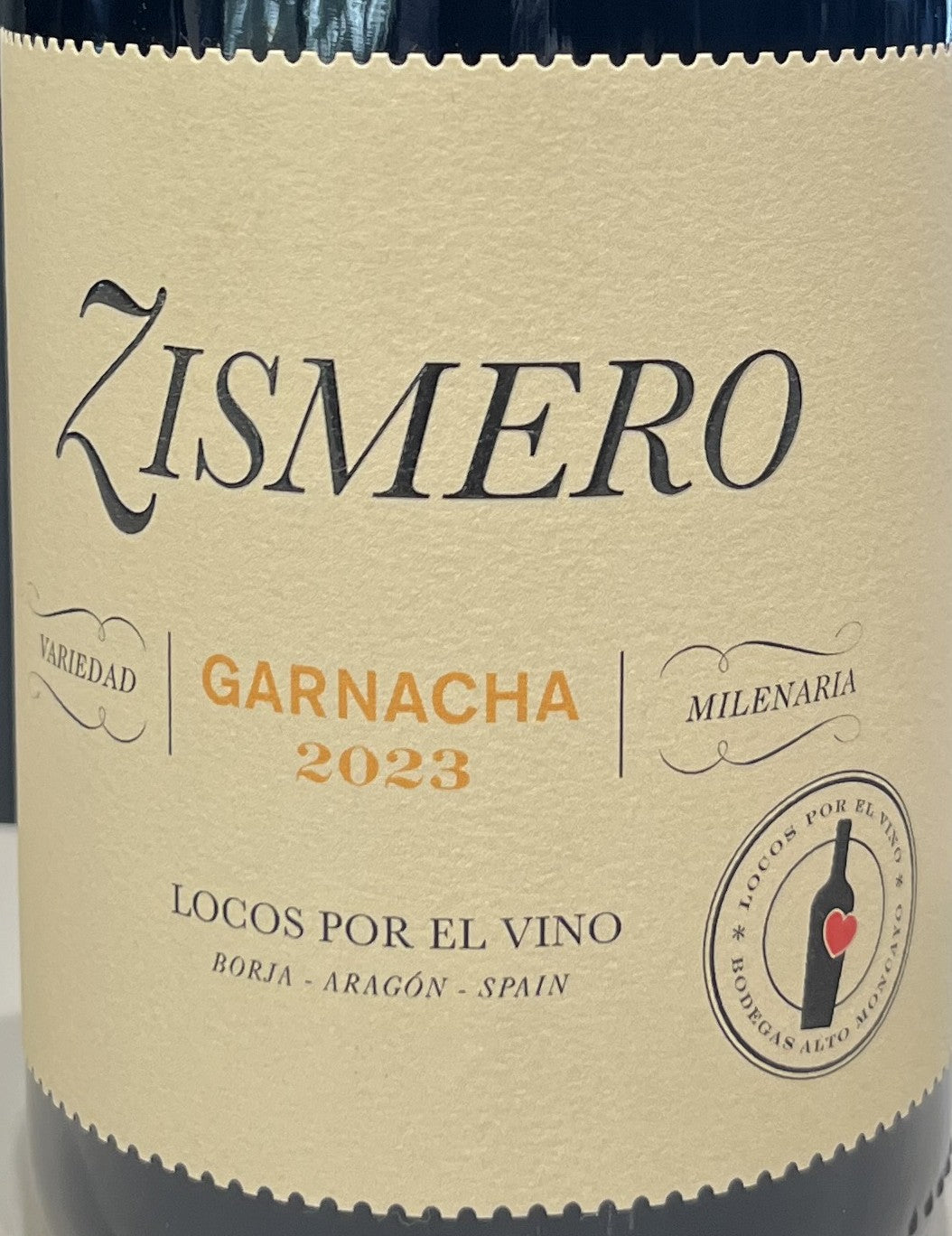 Alto Moncayo 'Zismero' - Garnacha