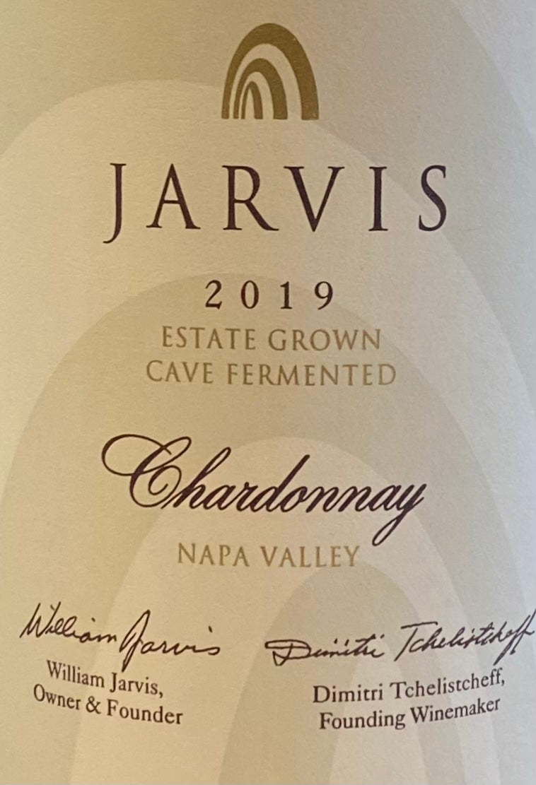 Jarvis - Chardonnay – Napa 2019