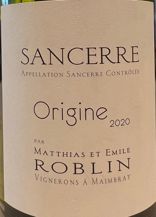 Matthias et Emile Roblin 'Origine' - Sancerre