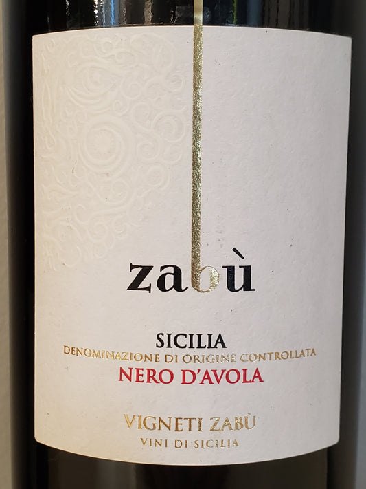 Vigneti Zabu, Nero d'Avola