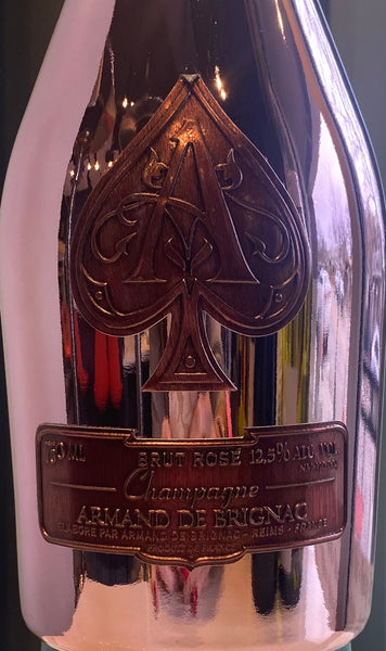 Armand De Brignac Ace of Spade Brut Rose champagne. Check out our website  for best prices and personalized engraving service. #champagne  #aceofspade, By Liquor Gate