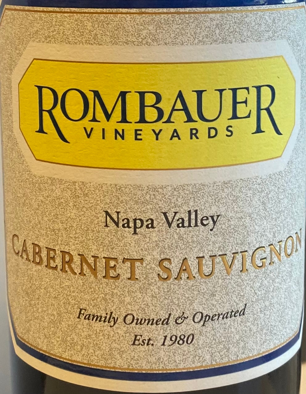 Rombauer Vineyards - Cabernet Sauvignon