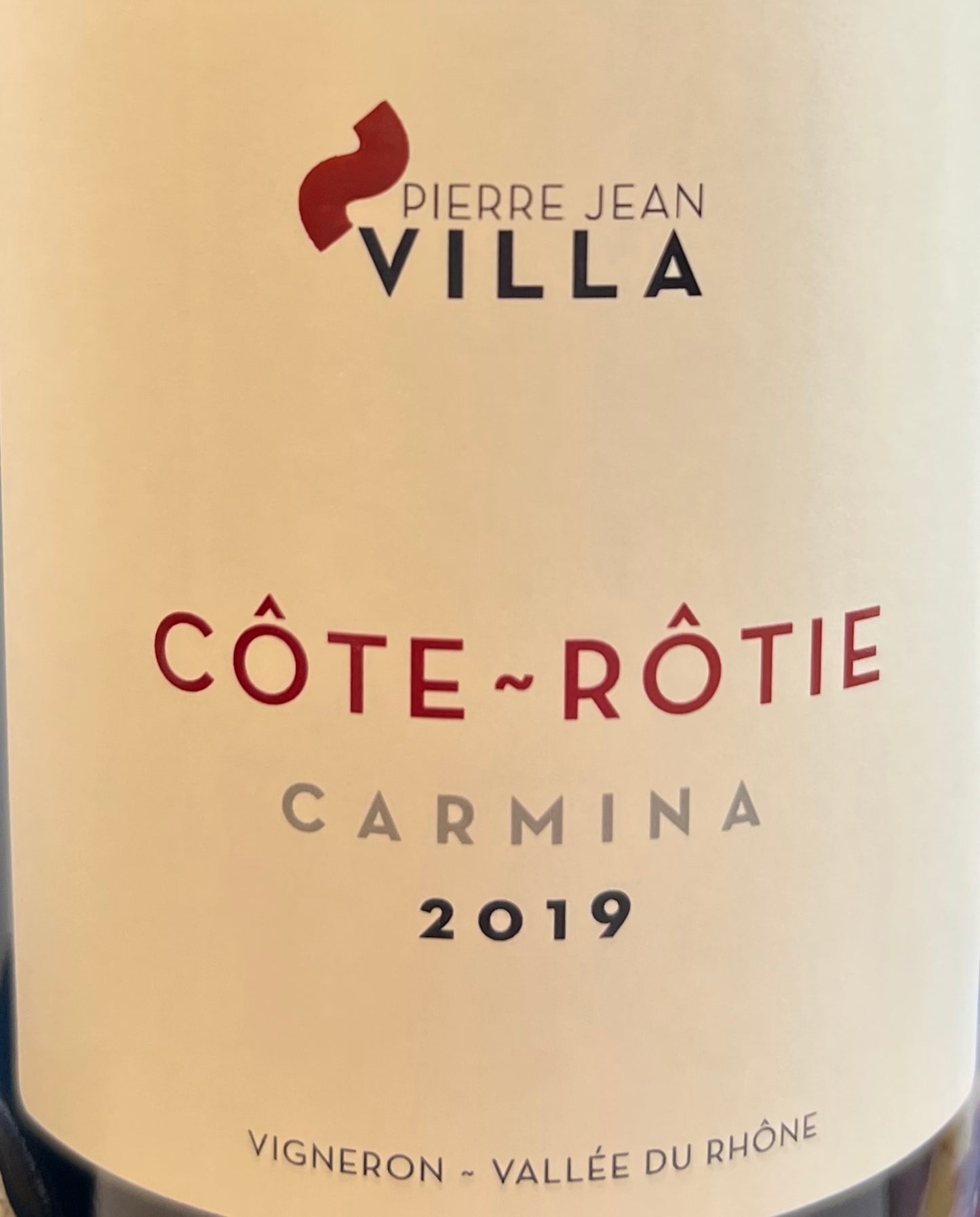 Pierre Jean Villa 'Carmina' - Cote-Rotie