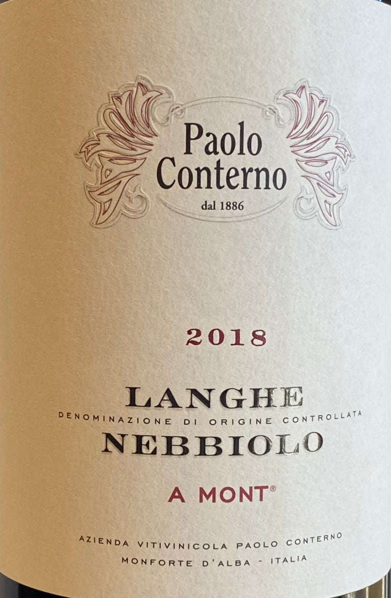 Paolo Conterno 'A Mont' - Langhe Nebbiolo – The Wine Feed