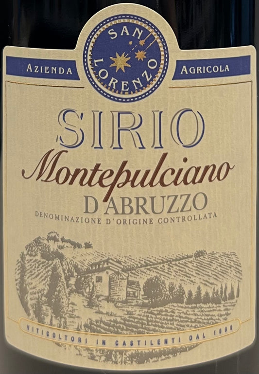 San Lorenzo ‘Sirio’ - Montepulciano d'Abruzzo