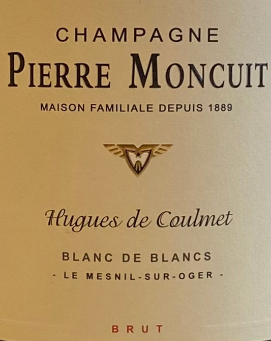 Pierre Moncuit 'Hugues de Coulmet' - Blanc de Blancs - Champagne 1.5L