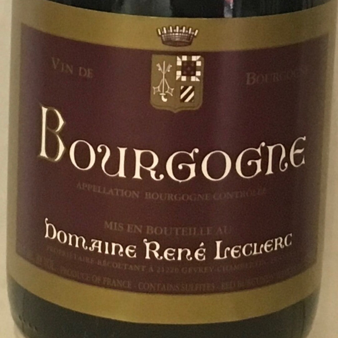 Rene Leclerc - Bourgogne Rouge