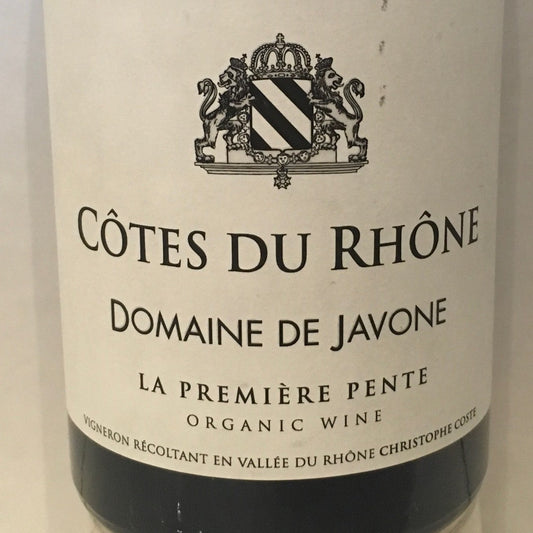 Domaine de Javone "La Premier Pente" - Cotes du Rhone