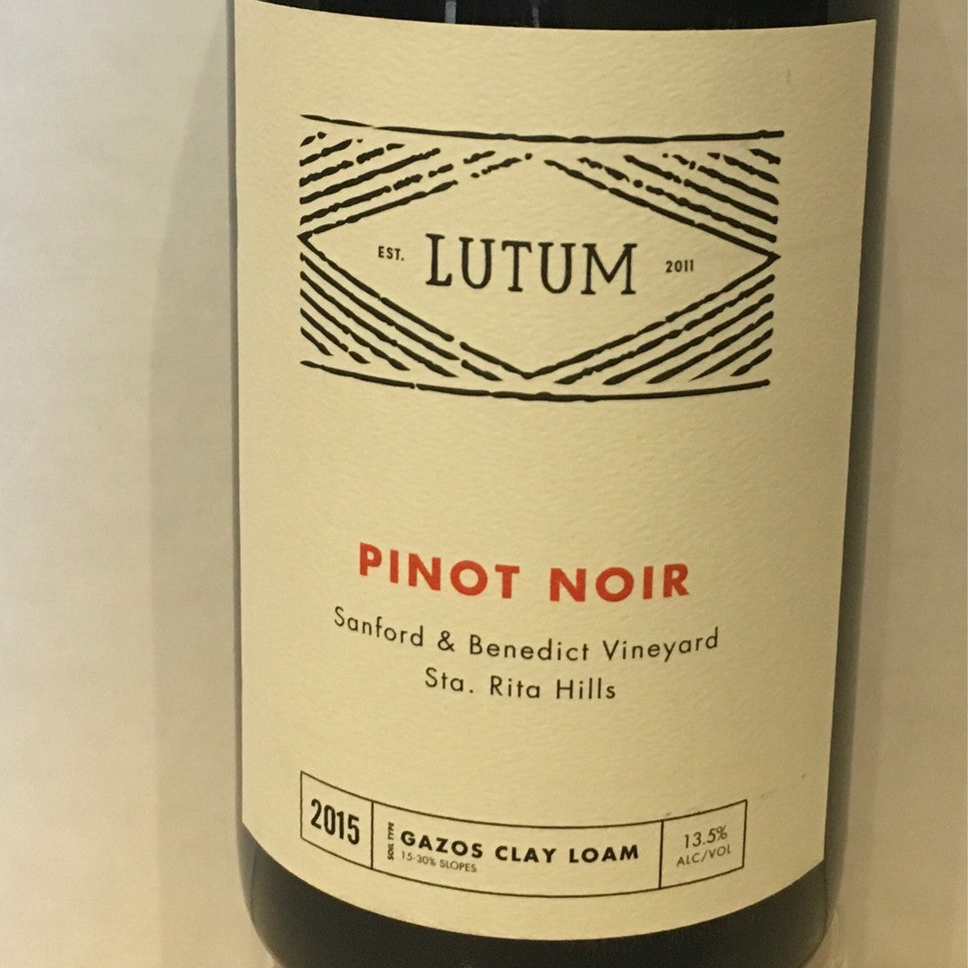 Lutum "Sanford & Benedict" - Pinot Noir