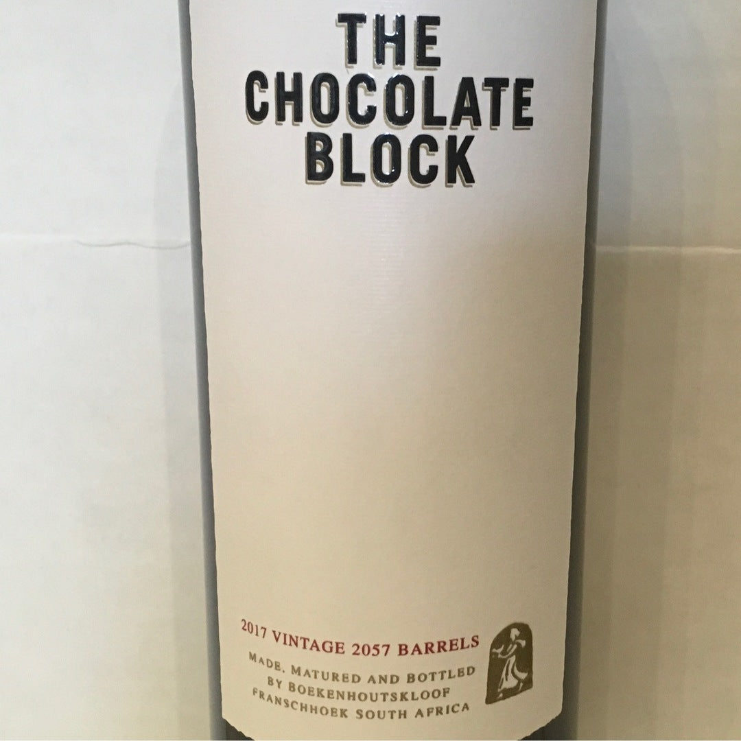 Boekenhoutskloof 'Chocolate Block' - red blend