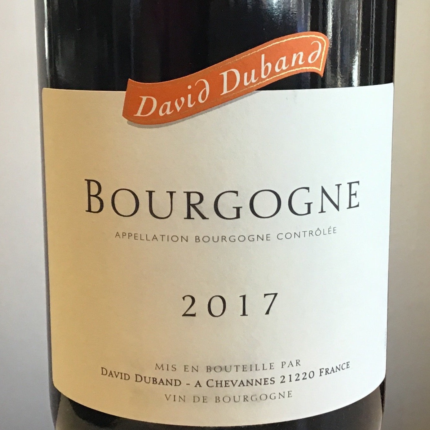 David Duband  - Bourgogne Rouge