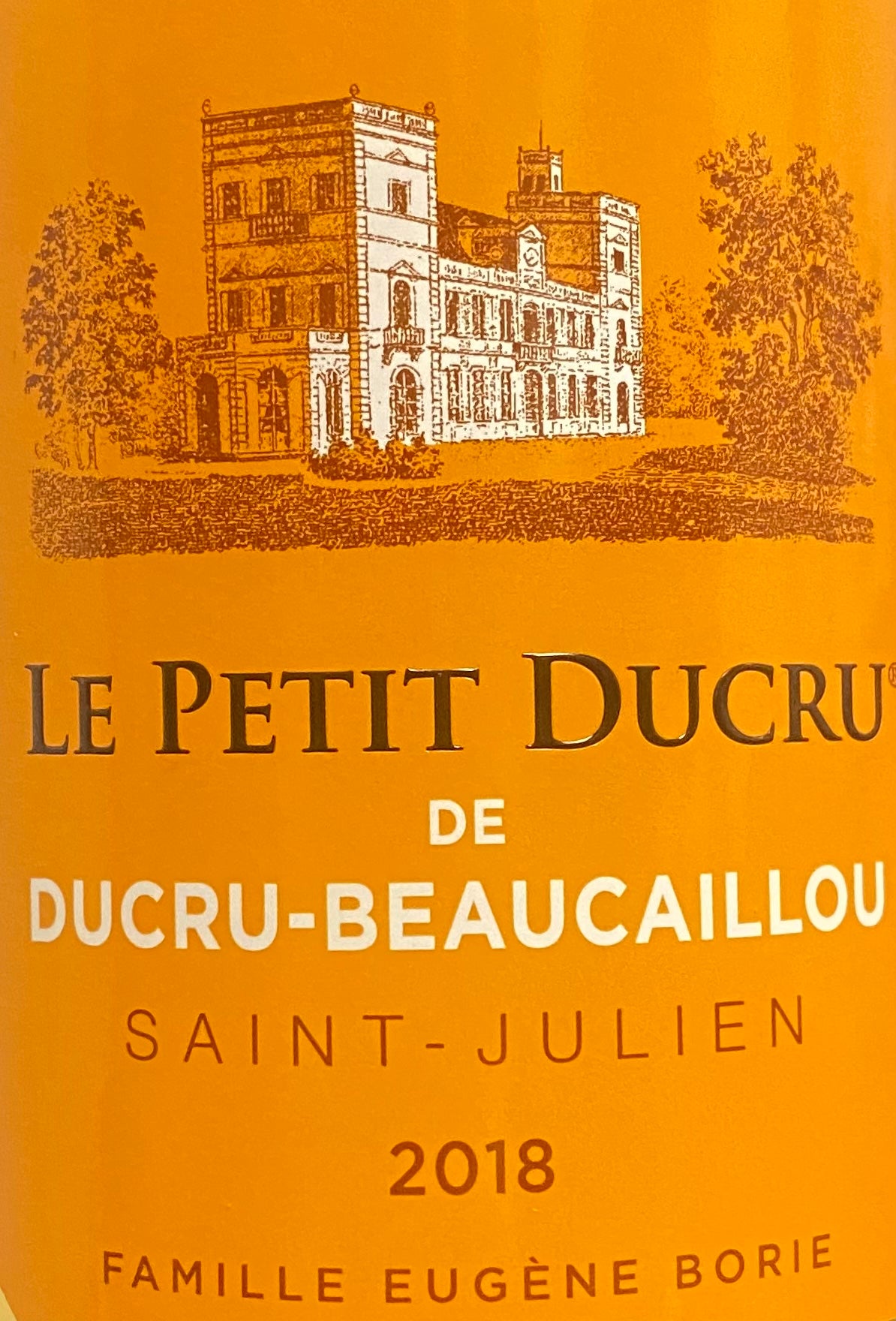 Le Petit Ducru Beaucaillou - Saint-Julien 2018