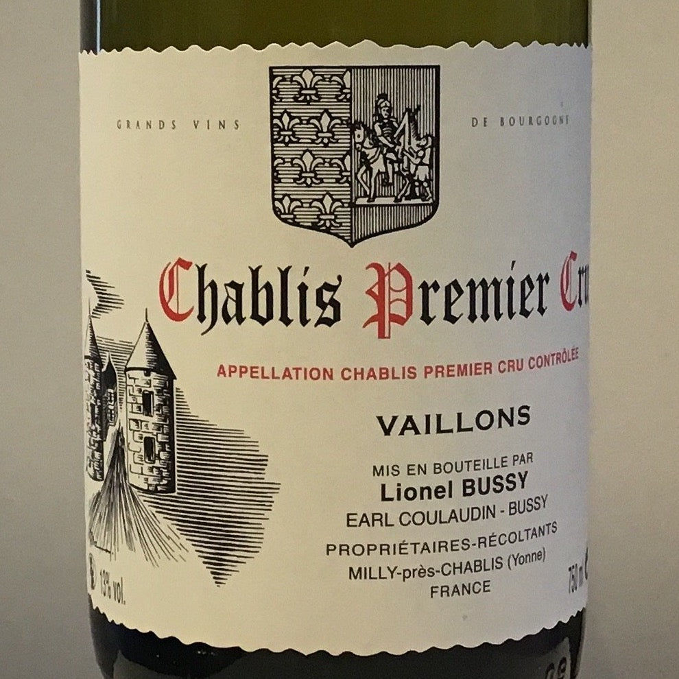 Coulaudin-Bussy 'Vaillons' - Chablis 1er Cru