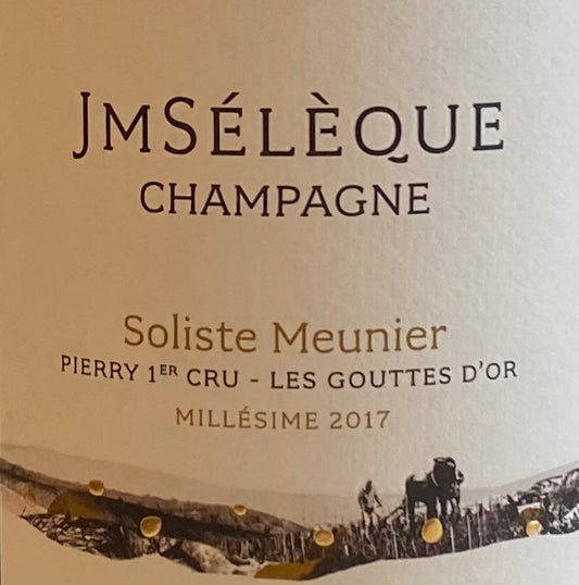 J. M. Seleque 'Soliste Meunier' - Champagne