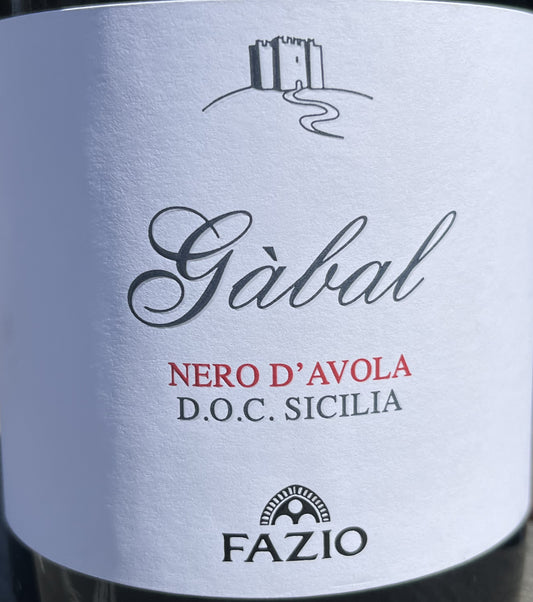Fazio 'Gabal' -Nero D'Avola