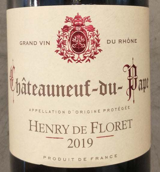 Henry De Floret - 2019 Chateauneuf-du-Pape