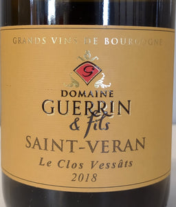 Domaine Guerrin ‘Le Clos Vessats’ - Chardonnay