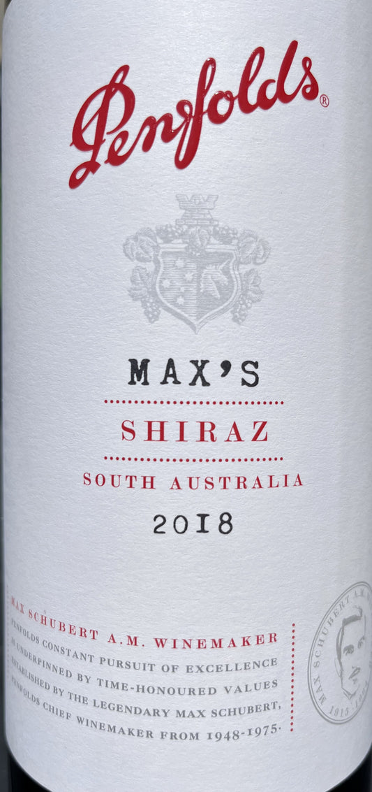 Penfolds Max's Shiraz