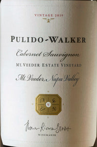 Pulido-Walker - Mt. Veeder Estate - Cabernet Sauvignon