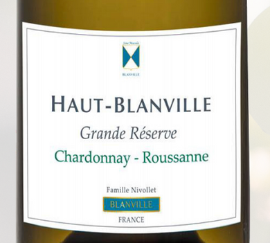 Château Haut-Blanville - Chardonnay/Roussanne - Pays d'Oc