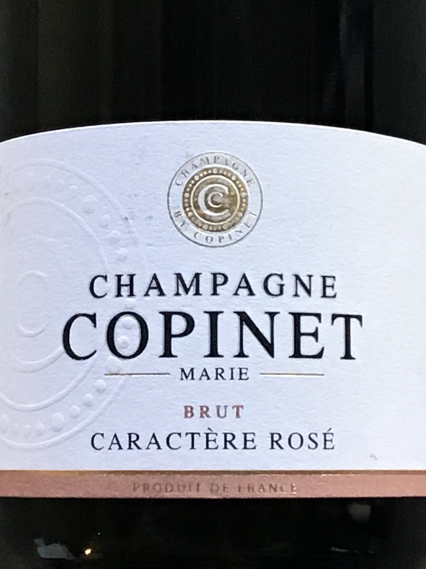 Marie Copinet 'Caractère' - Champagne Brut Rosé - 375ml