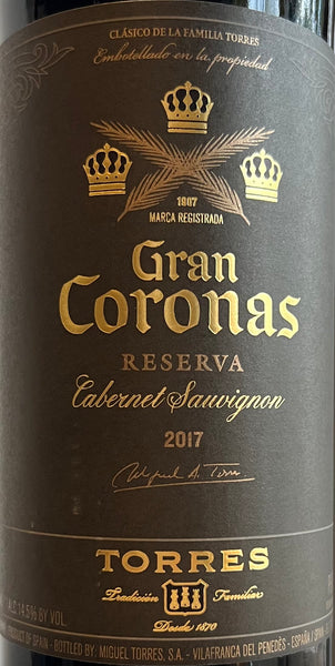 Familia Torres 'Gran Coronas Reserva' - Cabernet Sauvignon – The