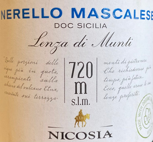 Nicosia 'Lenza di Munti' - Nerello Mascalese