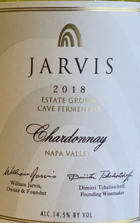 Jarvis - Chardonnay – Napa 2018